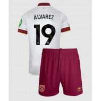 West Ham United Edson Alvarez #19 Replika babykläder Tredjeställ Barn 2024-25 Kortärmad (+ korta byxor)